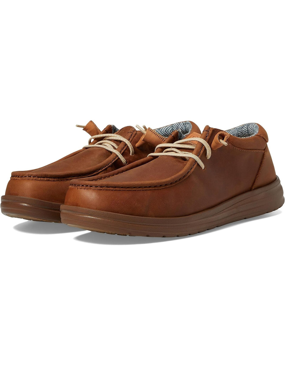 Hey Dude Wally Grip Craft Leather – Flying Point Surf
