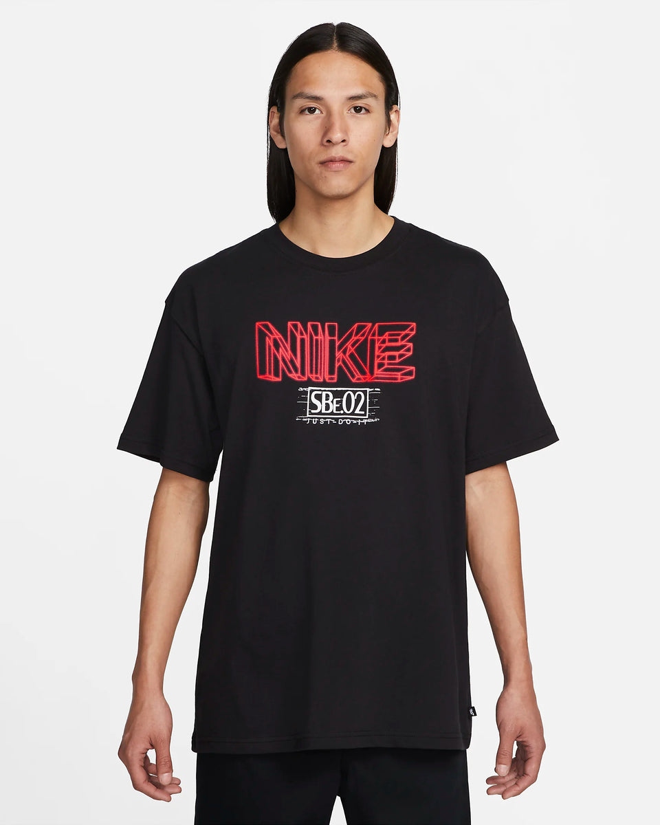 ★海外【NIKE SB】 Architect Script Mens Tee★ NIKE SB Architect Scrip Mens T-Shirt - BLACK | Tillys