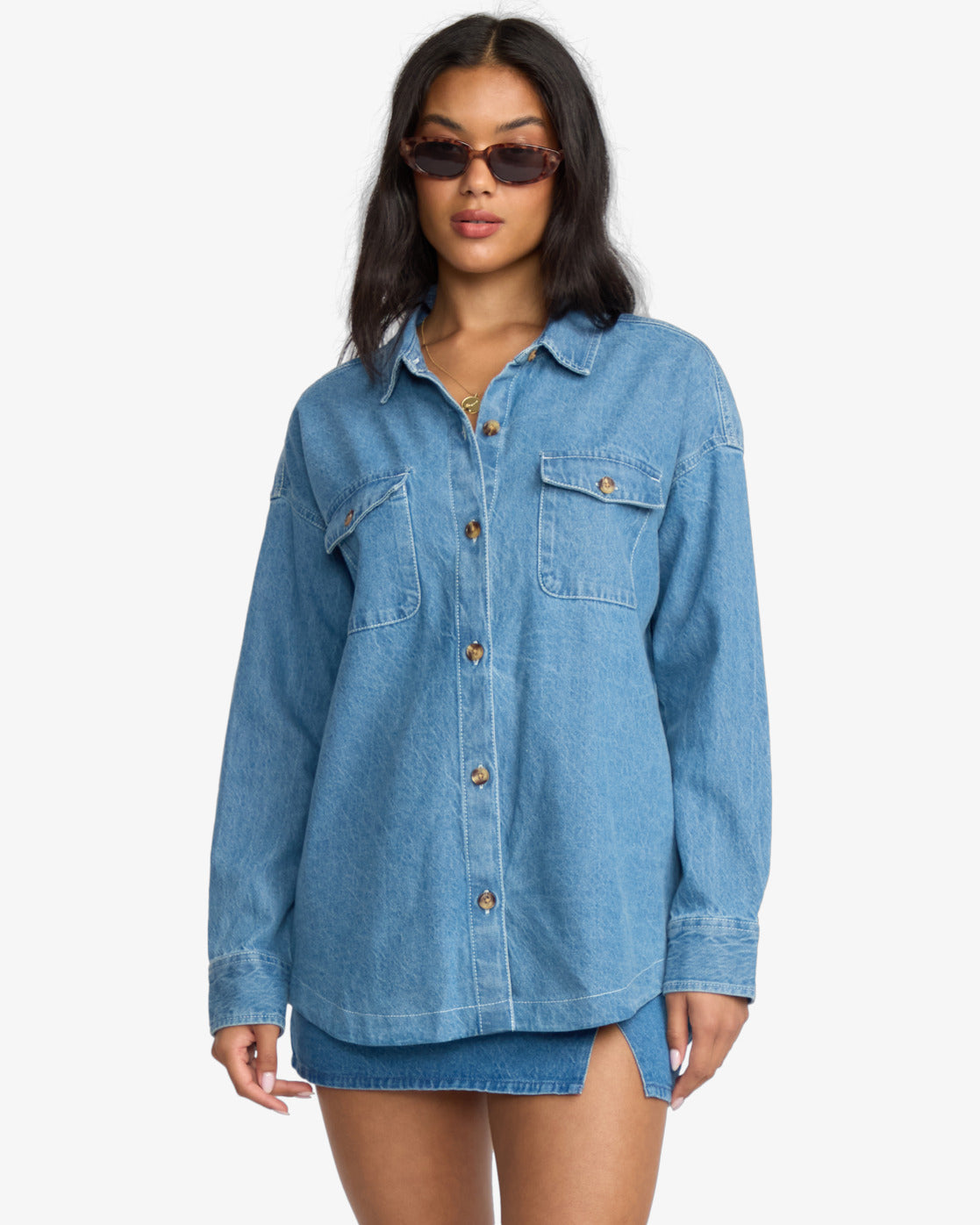 Billabong Fadeaway Denim Shacket – Flying Point Surf
