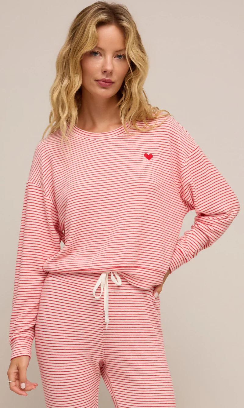 Z Supply Bisous Stripe L/S – Flying Point Surf