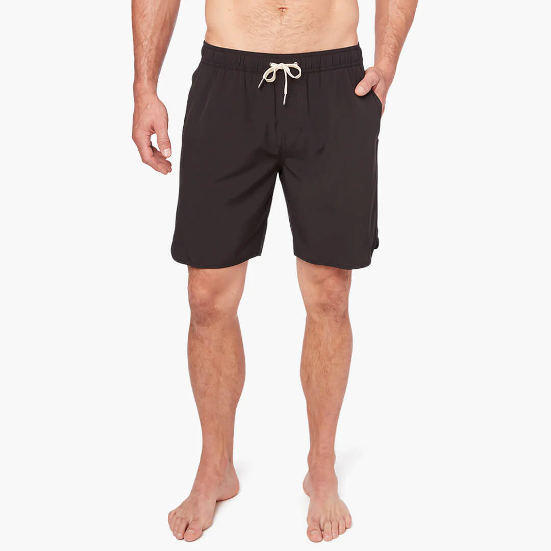 FAIR HARBOR: Navy Neptune Anchor Swim Trunk