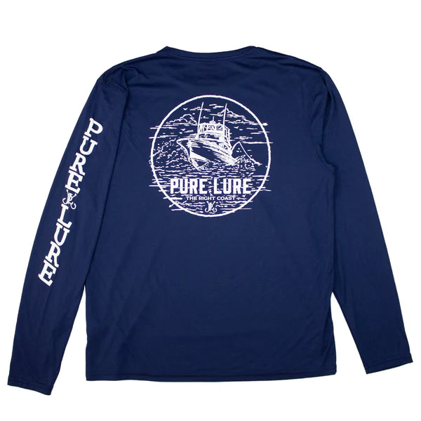 Pure Lure Ship At Sea Sun Shirt – Flying Point Surf