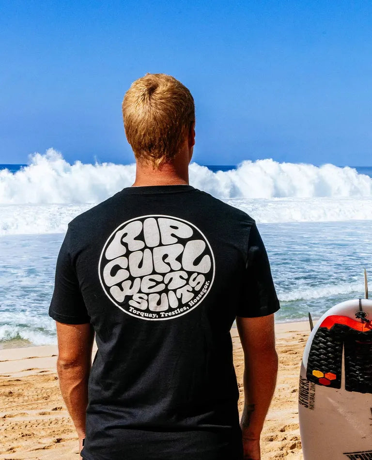 Rip Curl Wettie Essential Tee Flying Point Surf