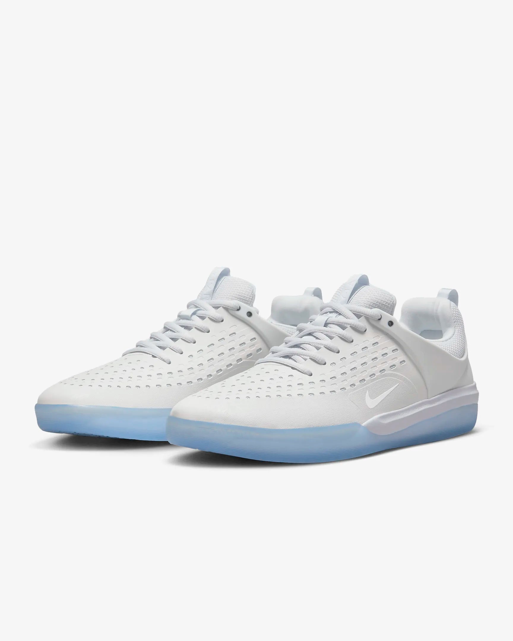 Nike sb nyjah summit white light blue fury shop